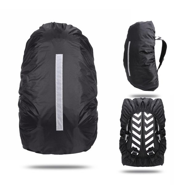 

nylon dustproof waterproof rain cover reflective walker travel bag rain cover for 25-45l backpack camping outdoor tools hiking