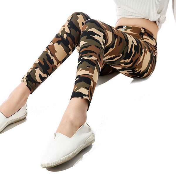 

женские брюки женские брюки mo камуфляж печать bodycon карандаш брюки женщины осень сексуальной низкая талия тощий женщина повседневная клуб, Black;white