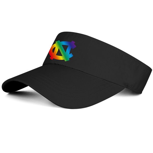 

1north carolina tar heels basketball gay pride rainbow logo black man and woman tennis hat baseball design golf hat design yourse, Blue;gray