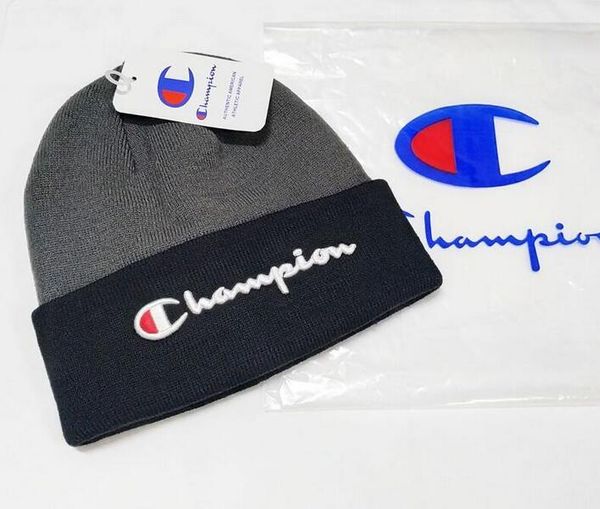 

mens beanie winter wool hat new fashion womens knitted thicken warm polo beanie bonnet cap 83616, Blue;gray