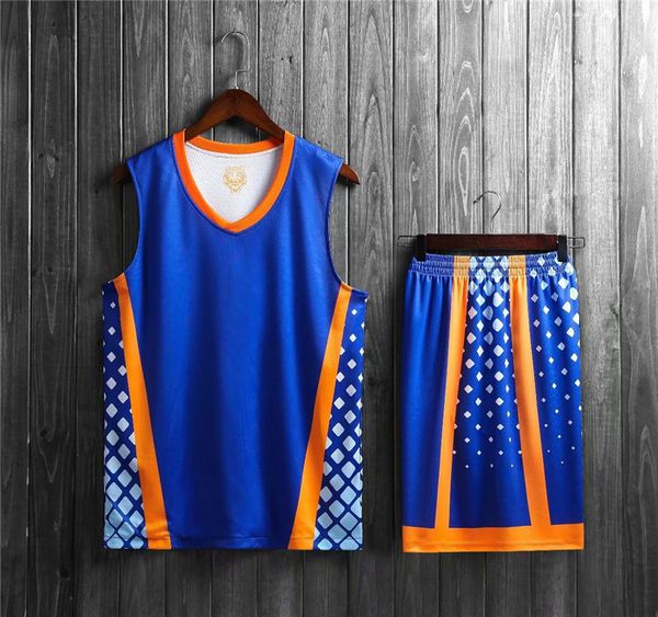 

New Style Basketball Uniform Sets Sports Jersey For Men 12