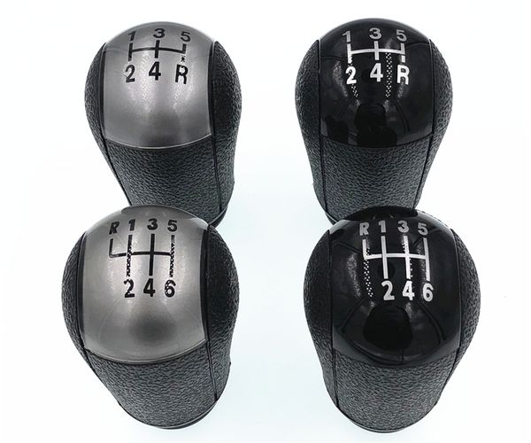 

бесплатная доставка 5 или 6 speed ​​black or silver автомобилей ручка переключения передач для фокусировки мондео 3 mustang galaxy s-max c-m