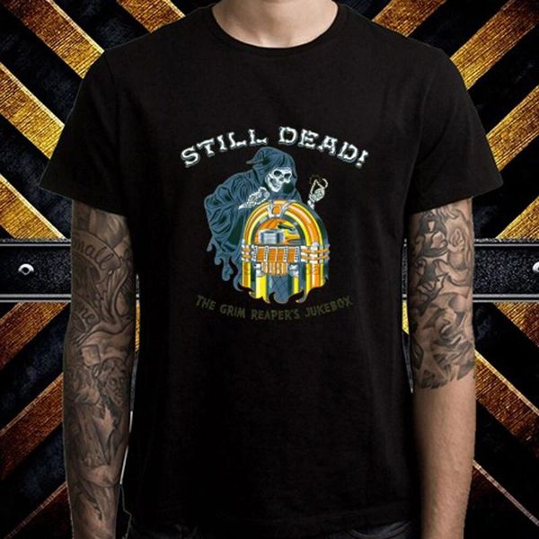 

новый still dead! грим жнецы jukebox mens черная футболка размер s в 3xl, White;black