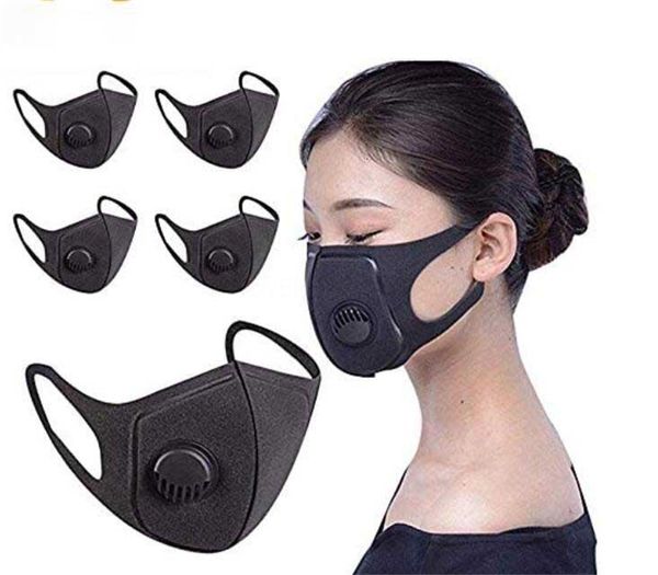 

dhl shipdustproof full face breathing valve sponge mask washable reusable anti-dust fog pm2.5 masks r10x