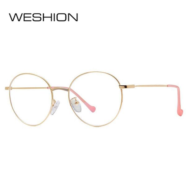 

women men blue light glasses big optical frame alloy prescription eyeglasses transparent anti reflective boy girl glasses uv400, White;black