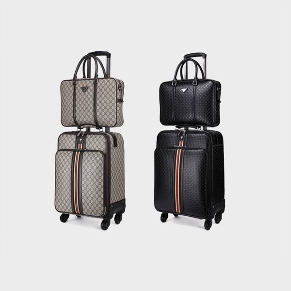 

Fa hion luggage erie 16 20 22 24 inch handbag rolling luggage pinner travel uitca e bag univer al wheel trolley ca e