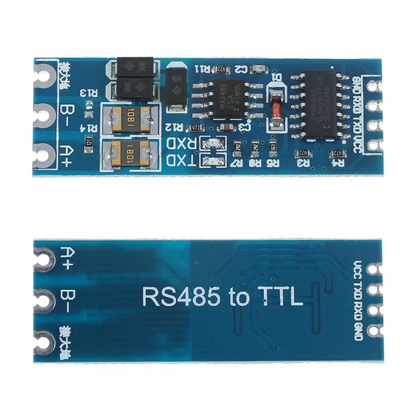 

ttl turn to rs485 module 485 to serial uart level mutual conversion hardware automatic flow control power supply module 3.3v 5v