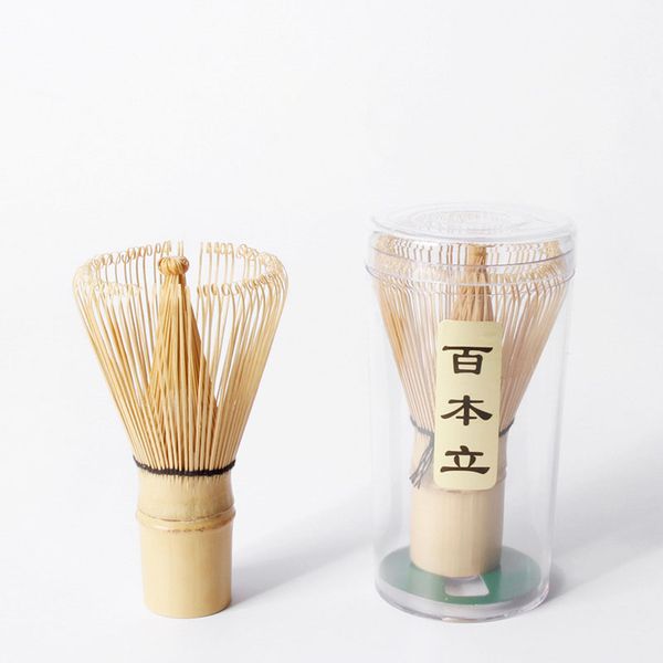 

natural bamboo tea whisk japanese ceremony green tea powder chasen brush tool