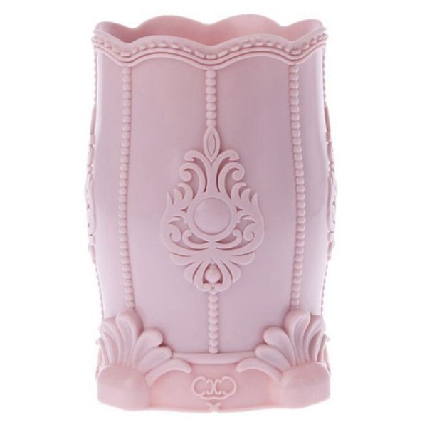 

abla makeup brush pen holder cosmetic storage case organizer carved pot deskgift