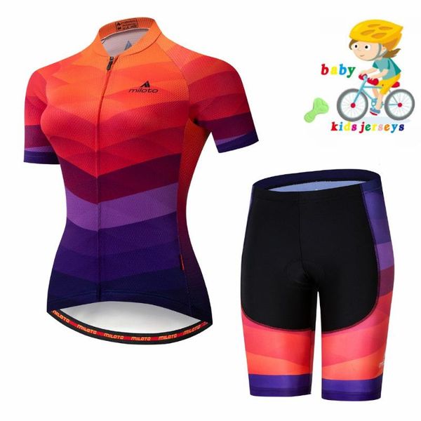

2020 new children's breathable bicycle clothing cycling clothes bicycle shorts suit ropa ciclismo boy mountain bike suit, Black;blue