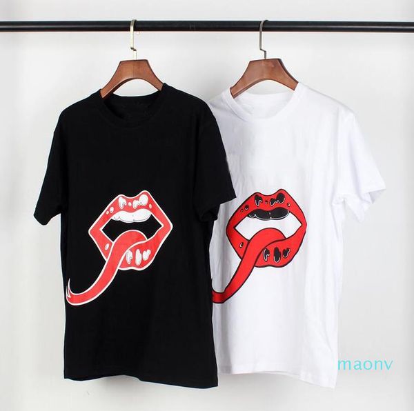 

designer t shirt for mens women tshirts with letters fashion short sleeved men tee shirt casual womens clothing m-2xl xm08, White;black