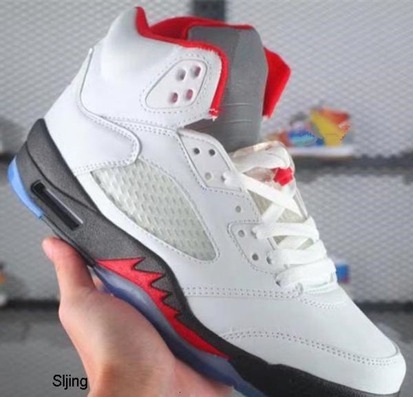 

wholesale with box 2020 new fire red v 5s men women high basketball shoes outdoor trainers size 7-13