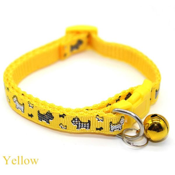 

soft nylon dog collars pet collars with bells colorful necklace collar for little pet dogs pet products