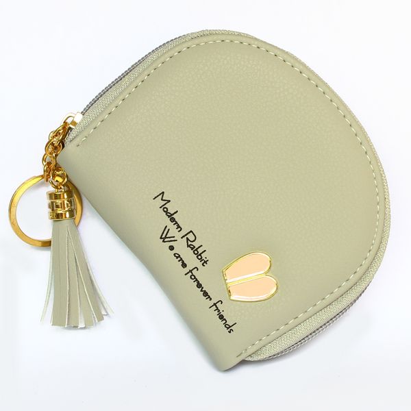 

candy colors women wallets short lady purses id cards holder round tassels zipper coin purse money bags woman wallet girls purse, Red;black