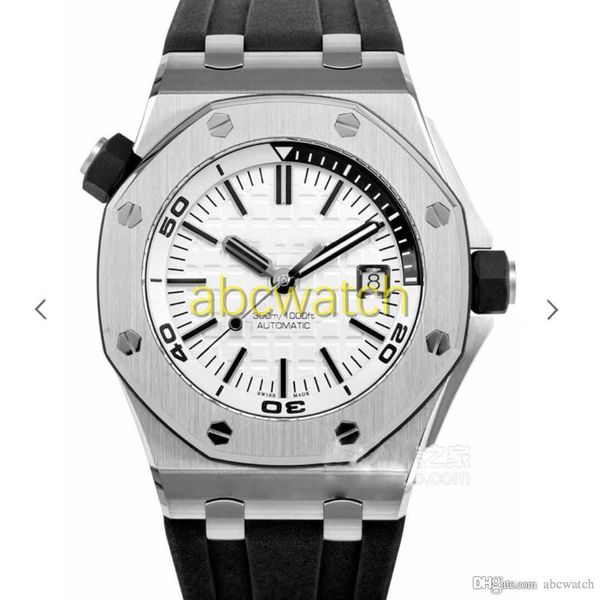 

luxury brand men's watch 7 color 42mm automatic black dial sapphire glass navy style, Slivery;brown