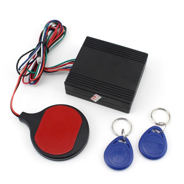

1set motorbike security system id card lock invisible anti-theft security alarm system f-best