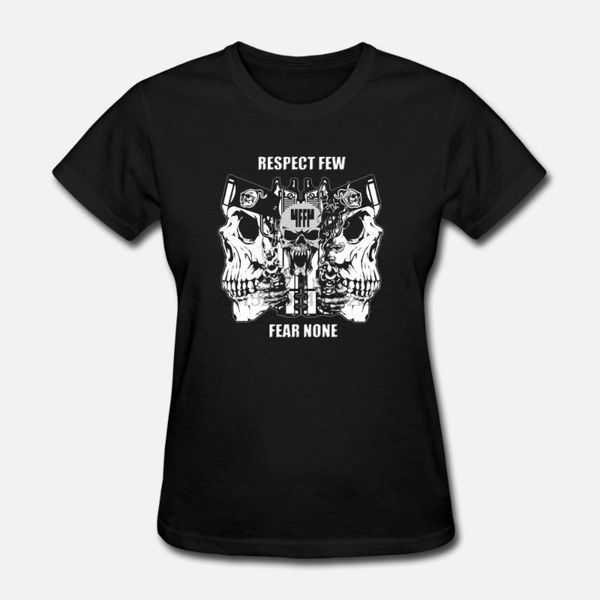 

мужчины тенниска уважение мало fear  женщины тенниска, White;black