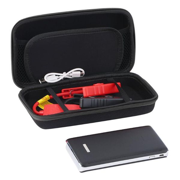 

new portable 30000mah car jump starter pack led charger battery power bank emergency starting power supply drop shipping