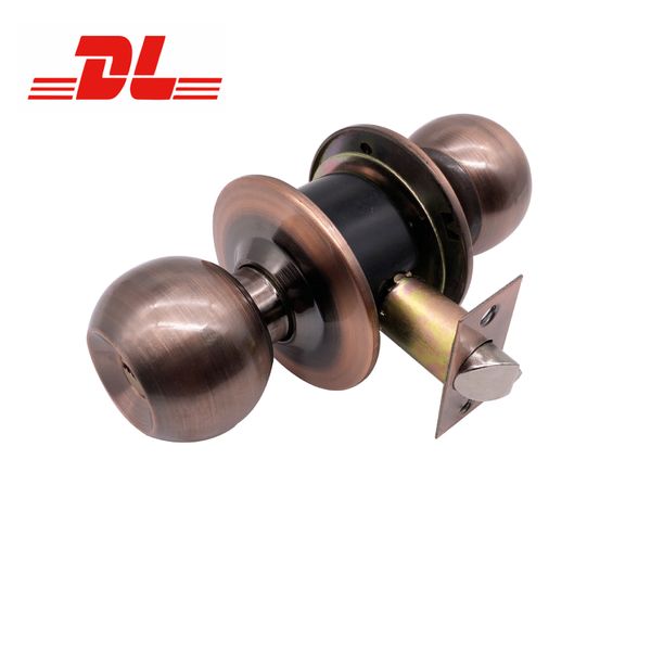2019 Stainless Steel Round Door Lock Household Knob Lock Indoor Bedroom Door Universal Door Lock Supporting 3 Keys From Mishina 14 27 Dhgate Com