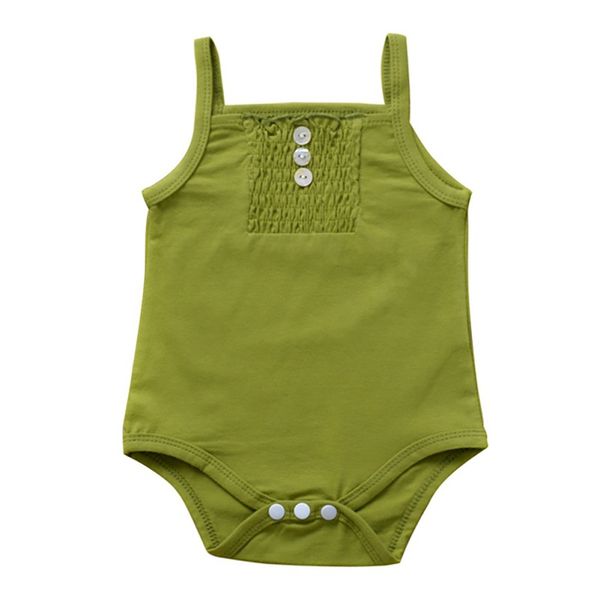 

baby aummer children's one-piece rompers sleeveless camisole triangle climbing suit new style, Blue