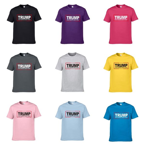 

fashion casual t shirt men streetwear luxury designer trump t shirts for mens tee shirts letter embroidery men short sleeved tshirts 3xl, White;black