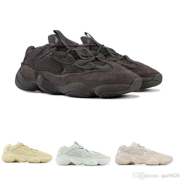 

2019 new salt 500 kanye west кроссовки с оригинальными дизайнерскими мужскими туфлями 2019 super moon yellow blush desert rat 500 спортивные