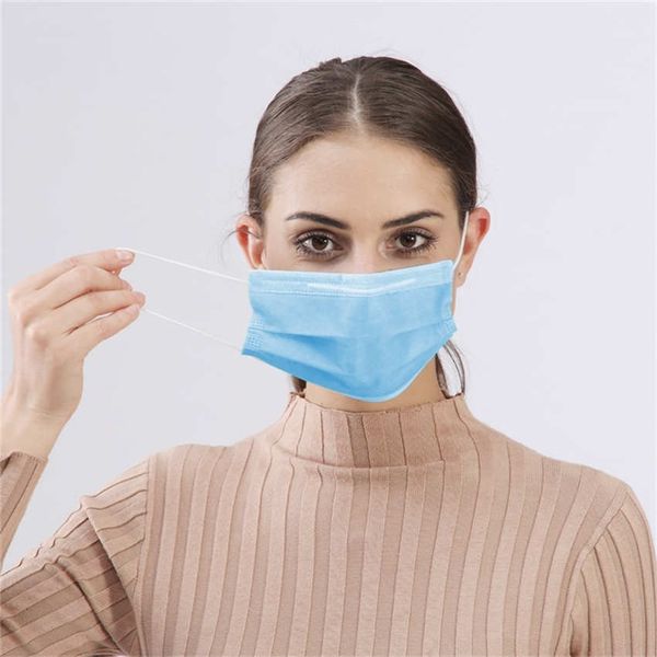 

бесплатная доставка! 50x face3ply hygienedust с ушной маска упругие loop dust mouthmascherine