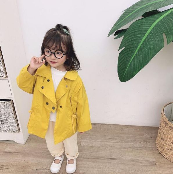 

2020 new style girls boys coat spring fashion full sleeve kids jacket 2-7t ho107, Blue;gray