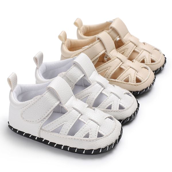 

hollow baby boy sandals clogs summer toddler soft sole anti-slip shoes baby boy sandals pu shoes for 0-18m