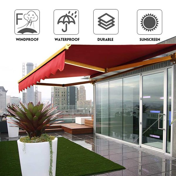 

new sunshade sun shelter garden patio awning cover outdoor canopy garden patio pool shade sail awning camping picnic tent