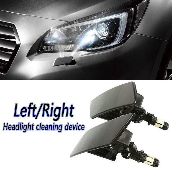 

1 pc car left right headlight water spray washer clean device nozzle headlamps cleaning washer accessories for c4 tools