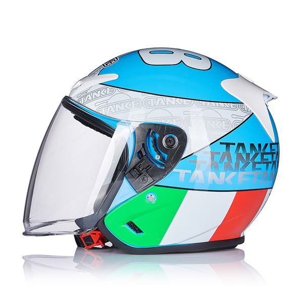 

motorcycle helmets electric bicycle helmet open face dual lens visors men women summer scooter motorbike moto bike helmet