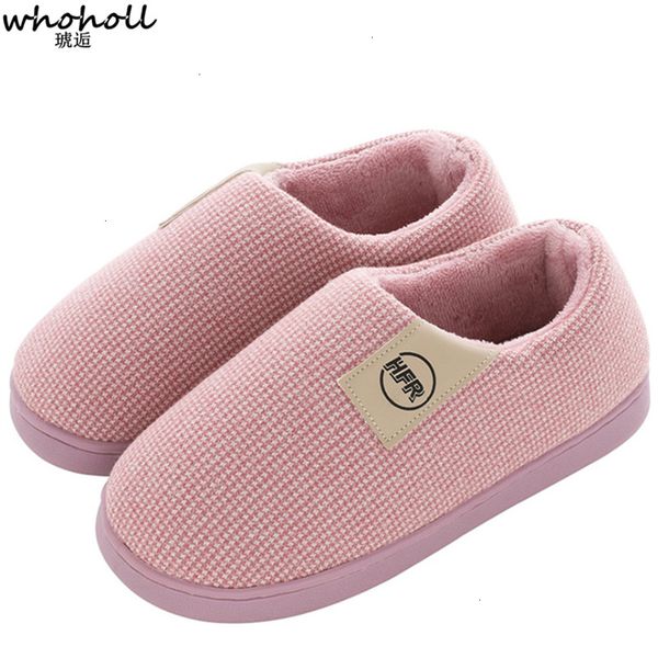 

classic women winter warm fur slippers men women boys girls slippers house shoes flat heel home indoor bedroom zapatilla mujer, Black