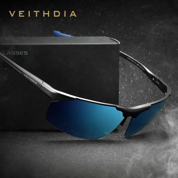 

aluminum magnesium men's sunglasses polarized sports blue coating mirror driving sun glasses eyewear accessories for men 6587, White;black