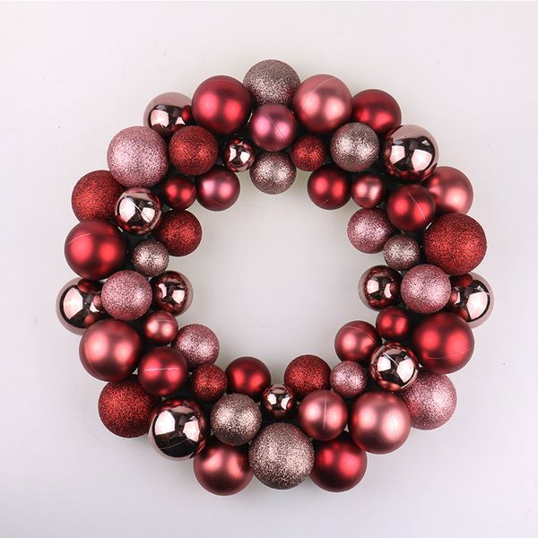 

decorative christmas ball decor wreaths round wreath for the front door wedding home decor door christmas wall ornament garland