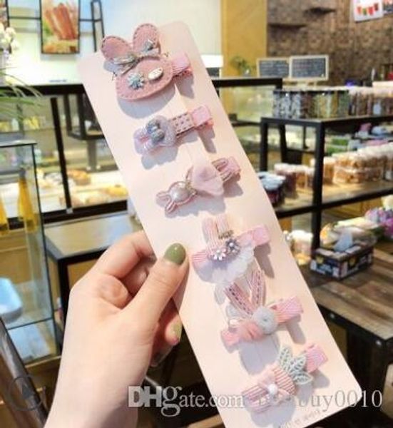 

Fa hion multicolor pla tic cute children hairpin genuine mall hair clip hair barrette boutique acce orie chri tma partie gift f2