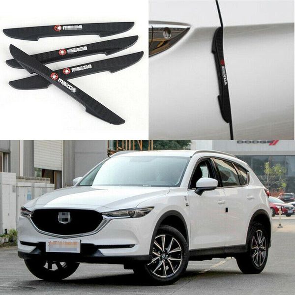 

for mazda cx-5 car side door edge guard bumper trim protector stickers 4pcs
