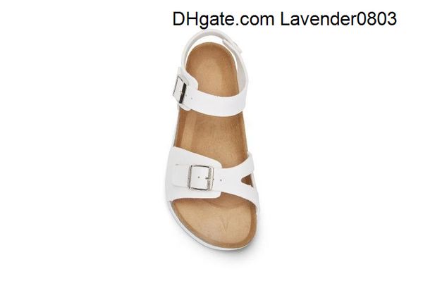 

бренд дизайнер сандалии на плоской подошве с пряжкой для мужчин женщин оптовая летняя пляжная повседневная обувь высокое качество тапочки из, Black