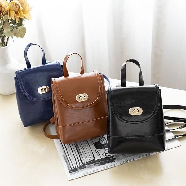 

multi-function backpack messenger bag casual cosmetic bag 2019 new japanese and korean personality handbag mini