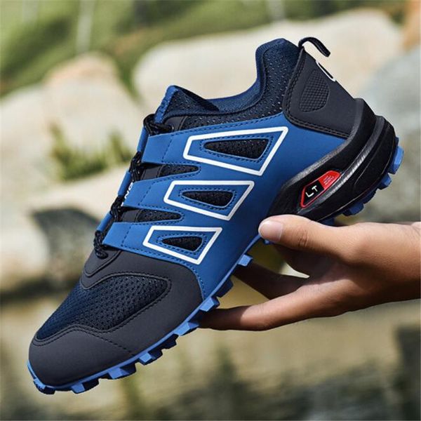 

new men shoes leather comfortable breathable lightweight casual models non-slip wear-resistant sneaker design fashion men shoes, Black