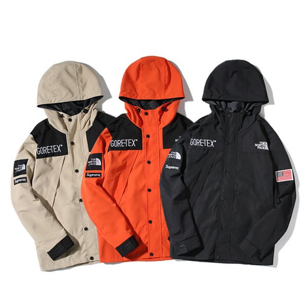 

2019 new women men waterproof jacket windproof lightweight hooded mountaineering port coat 009 8 13 upreme 13 no