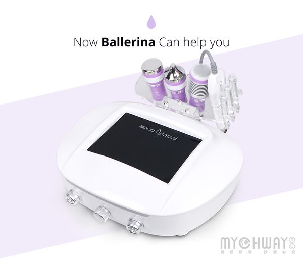 

5 in 1 microcurrent diamond micro dermabrasion skin scrubber machine 3mhz ultrasonic ultrasound massager cool wrinkle removal