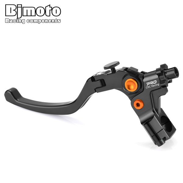 

bjmoto universal 7/8" 22mm motorcycle foldable clutch lever cable clutchs handle for motorbike street sport bike