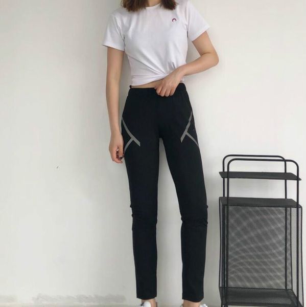 

women leggings sport speed dry pants loose waist inner recessed drawstring waterproof, breathable and quick drying fabric with elasticity, Black