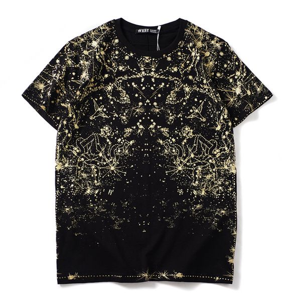 

givenchy men роскошные мужские дизайнер футболка конструктора вскользь короткими рукавами мода печать высокого качества мужчины женщины hip, White;black