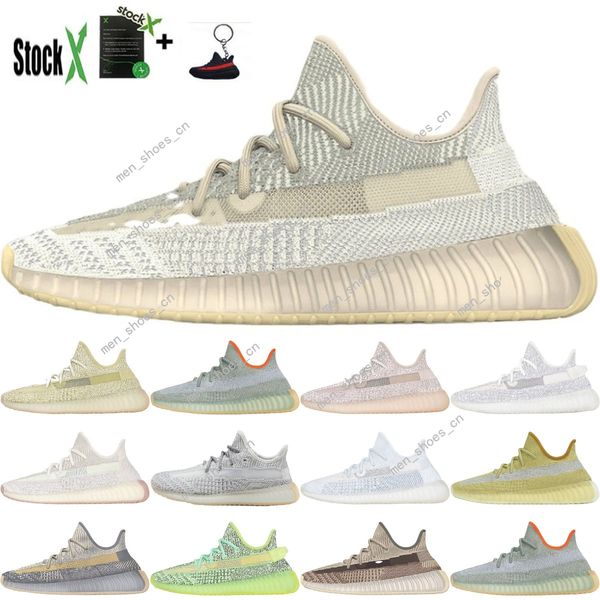 

yecheil yeehu glow running shoes citrin abez israfil white black reflectivetrainers kanye west women sneakers sport shoes 36-48#002