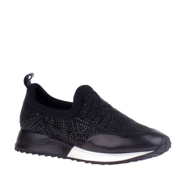 

john may ck woman slip on-shoelace po-4257 36, Black