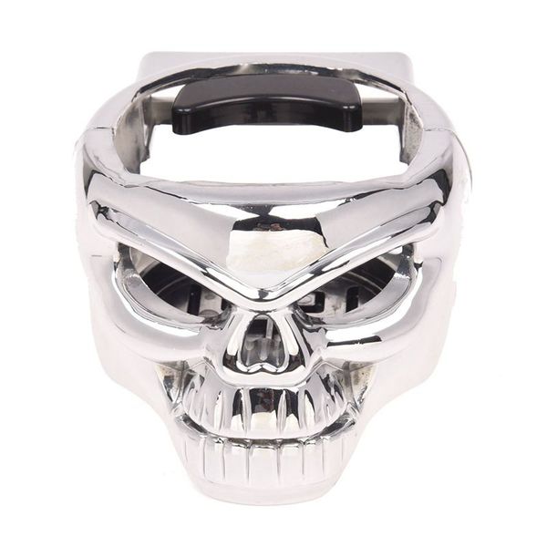 

skull car auto vent mount cup drink can bottle holder