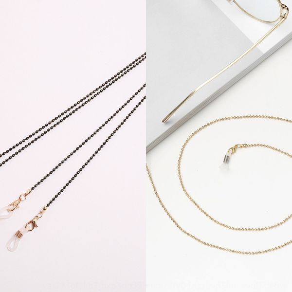 

mirror love color retaining bead metal sun anti-slip glasses rope antichain sunglasses chain