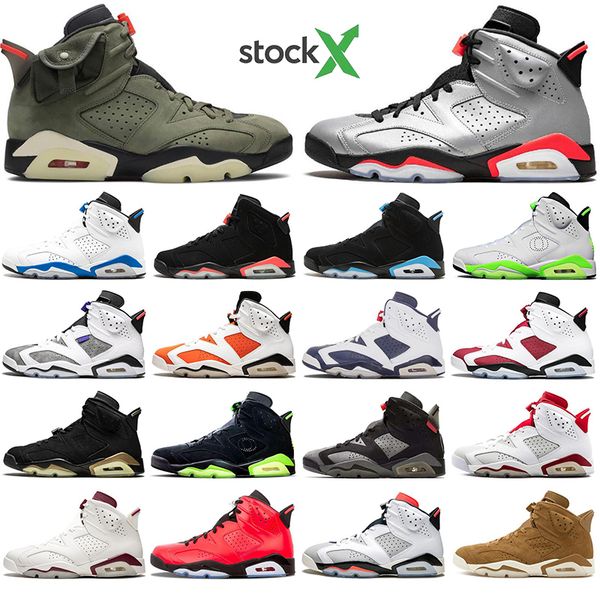 

with socks 6 bsketball shoes men classic 6s carmine oreo black white infrared unc blue chrome low sports alternate black cat mens trainer